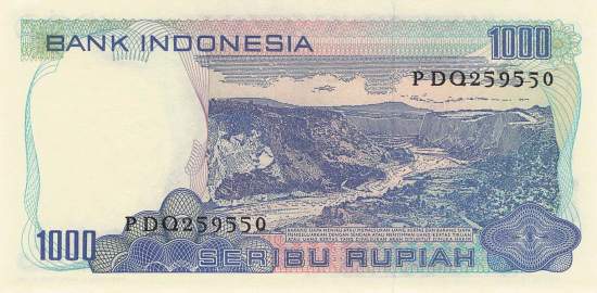 Indonesien 1000 Rupiah 1980 p119